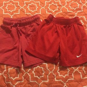 2 pair of “gym” shorts
